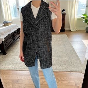 Madewell sleeveless coat